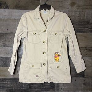Vintage DISNEY STORE WINNIE THE POOH SAFARI JACKET